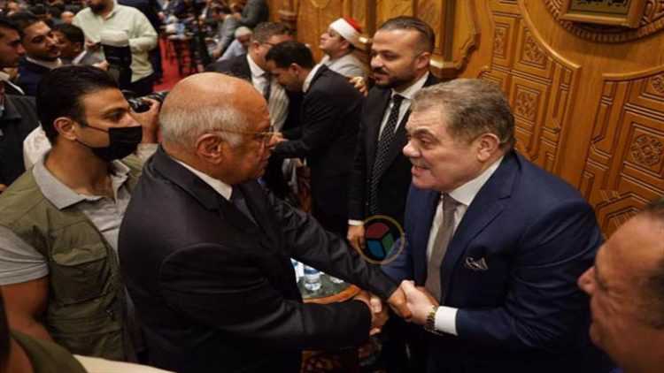 50 صورة من عزاء شقيق محمد أبو العينين