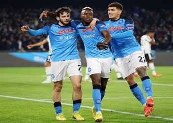 نابولي يفوز على إنتر ميلان في الدوري الإيطالي