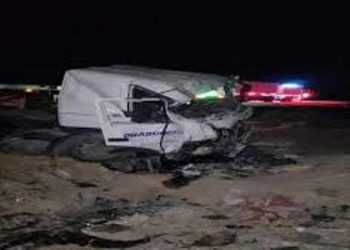 9 مصابين في انقلاب ميكروباص بطريق الجيش