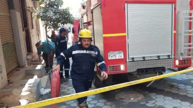 مصرع سيدة وطفلتها وإصابة 3 آخرين في حريق منزل بسوهاج