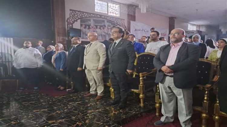 بدء المؤتمر الجماهيري للمرشح الرئاسي فريد زهران بالإسكندرية