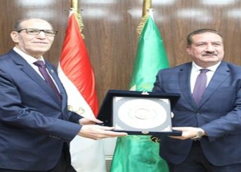 المستشار حافظ عباس يضع حجر الأساس لمجمع النيابة الإدارية بشبين الكوم