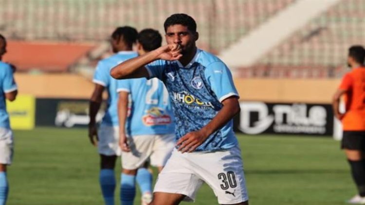 “بعد غياب 163 يوماً”.. إبراهيم عادل يسجل لبيراميدز في مرمى البنك الأهلي