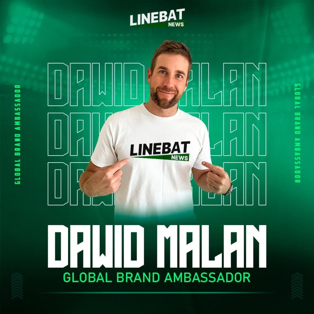 Linebat News Announces Exclusive Partnership with Cricket Legend Dawid Malan