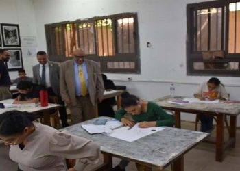 فنون جميلة حلوان تستقبل ٧١١ طالبا في ثالث أيام اختبارات القدرات