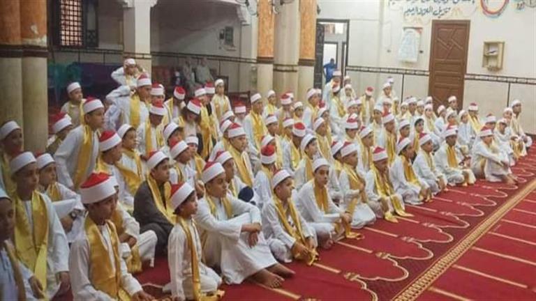 “كأنهم لؤلؤ منثور”.. قرية في المنوفية تحتفي بحفظة القرآن الكريم من الأطفال-صور