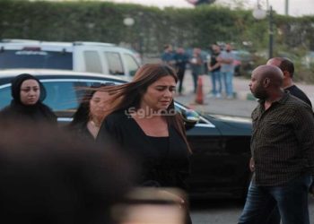 100 صورة من عزاء المنتجين حسام شوقي وفتحي إسماعيل ومحمود كمال وتامر فتحي