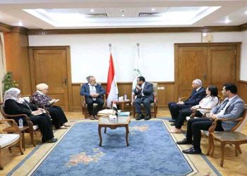 رئيس “التنظيم والإدارة” يبحث التعاون مع ممثل اليونيسف في مصر
