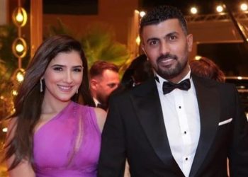 أحدث ظهور لـ محمد سامي ومي عمر في لندن.. والجمهور: “صورة تاخد العقل”