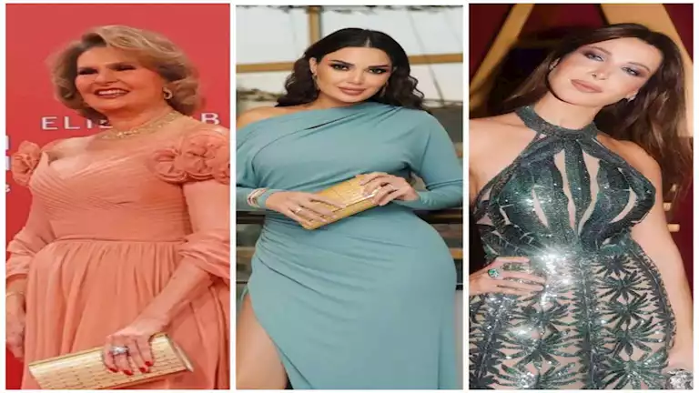 جريئة وساحرة.. 70 صورة لنجوم الفن في عرض أزياء إيلي صعب