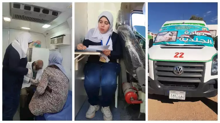 الكشف الطبي على 1717 مواطنًا بقوافل “حياة كريمة” في جنوب سيناء