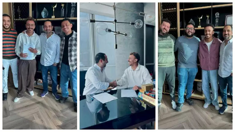 بعد نجاح “الحريفة 2”.. “كزبرة” يعلن عن فيلمه الجديد “أوڤر سايز” (صور)