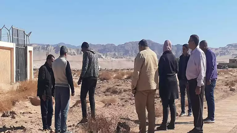 تطوير 3 طرق داخلية بمدينة أبورديس في جنوب سيناء بتكلفة 15 مليون جنيه