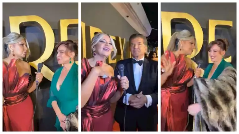 إلهام شاهين تتألق على ريد كاربت حفل توزيع جوائز “موركس دور” 2024