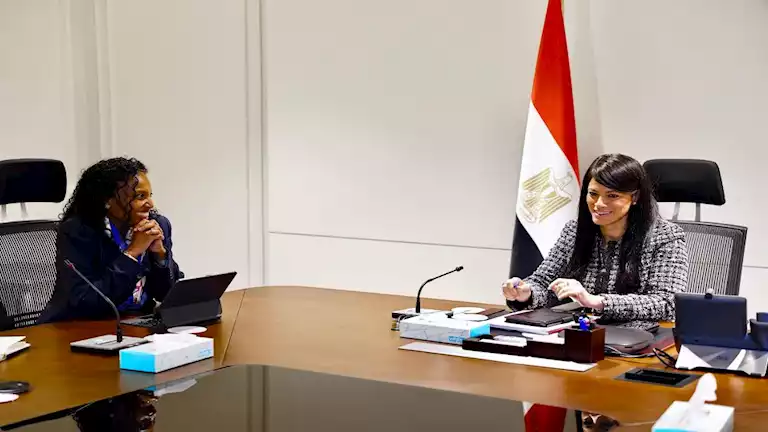 وزيرة التخطيط والتعاون تبحث مع المديرة الإقليمية للبنك الدولي تشجيع الاستثمار والنمو