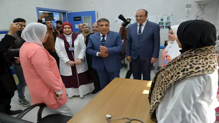 محافظ الدقهلية يفتتح وحدتي طب الأسرة بالدبوسي والأحمدية -صور