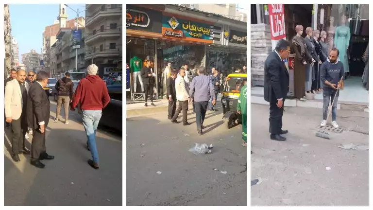 ماذا قال محافظ الدقهلية عن تردي مستوى النظافة في بلقاس؟ (صور)