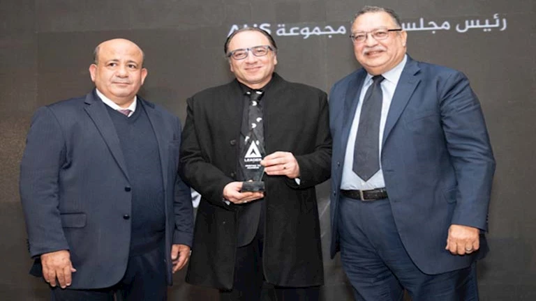 ” أيمن سليمان” يفوز بجائزة The Leaders كأفضل شخصية إقتصادية 2024