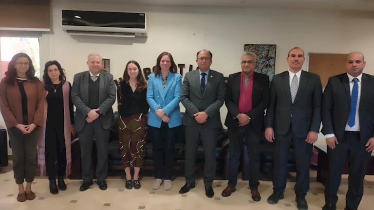 جامعة حلوان التكنولوجية الدولية والهيئة الألمانية تبحثان تعزيز التعاون الأكاديمي والتكنولوجي