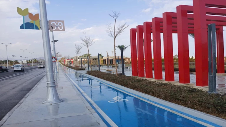 أمطار الخير تتساقط على مدينة شرم الشيخ لليوم الثاني -صور