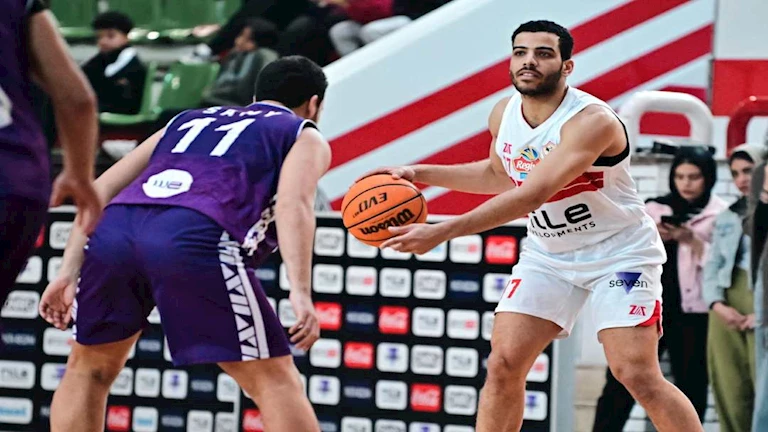 الزمالك يكتسح المصرية للاتصالات ويتصدر دوري سوبر السلة