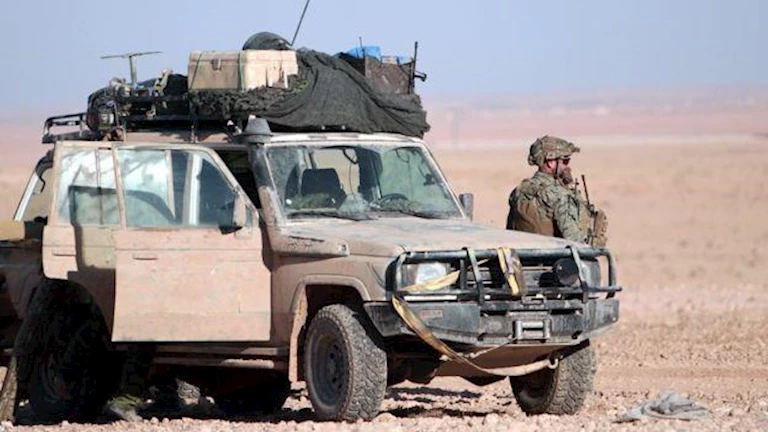 مئات الآليات العسكرية الأمريكية تغادر سوريا باتجاه العراق