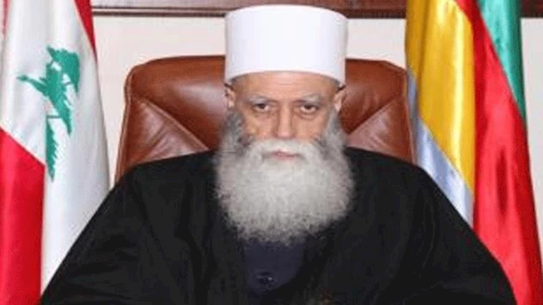 نرفض أي إساءة للرسول محمد.. شيخ عقل دروز لبنان يحذر من وقوع فتنة في سوريا