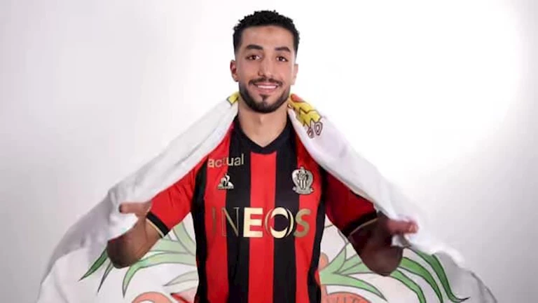 محمد عبدالمنعم يعود لقائمة نيس بالدوري الفرنسي