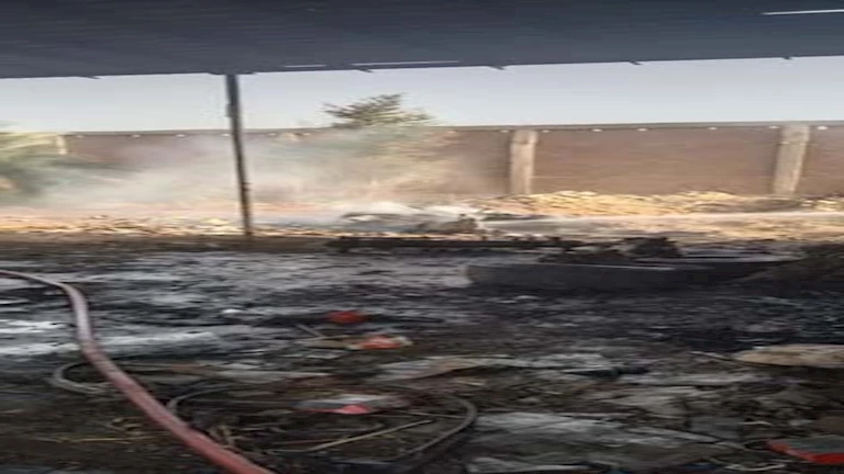 السيطرة على حريق بمحيط مخزن أسطوانات غاز في أسوان (صور)