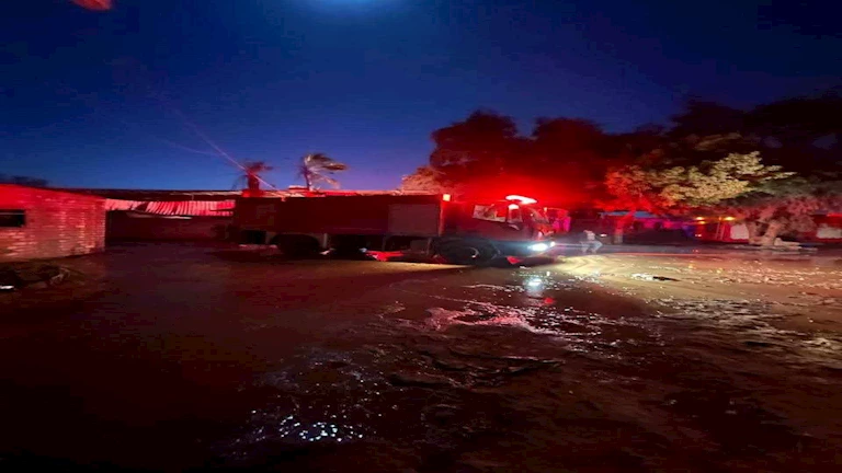 الدفع بـ11 سيارة إطفاء و7 إسعاف للسيطرة على حريق بالشرقية