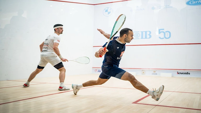 النيوزيلندي بول كول يهزم محمد زكريا في بطولة الجونة الدولية للإسكواش