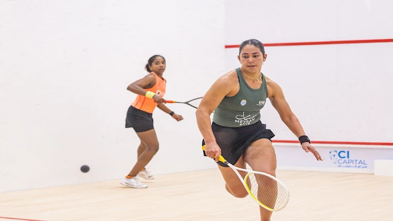 منافسات السيدات.. نتائج مباريات الدور الثاني من بطولة الجونة الدولية للاسكواش