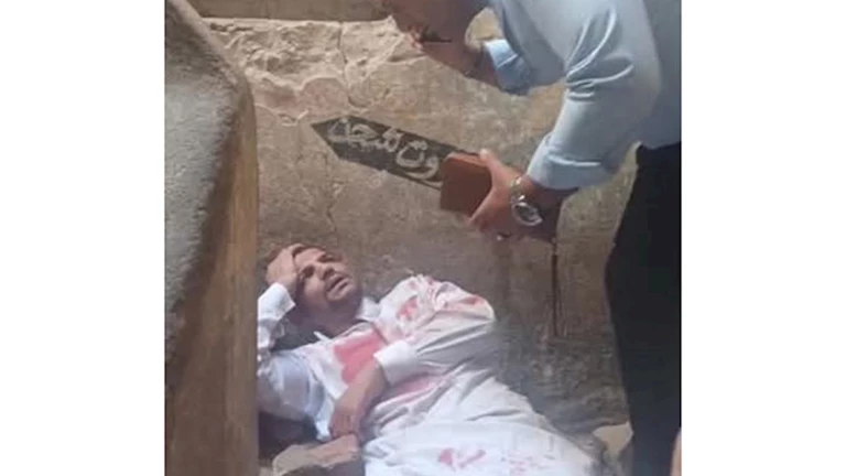 إصابة شخص في انهيار جزئي لمنزل ببني سويف