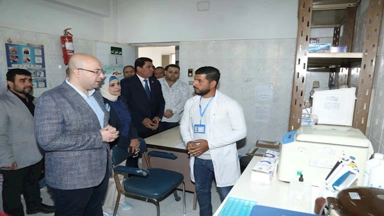 محافظ بني سويف يتفقد انتظام ومستوى الخدمات بمركز إهناسيا