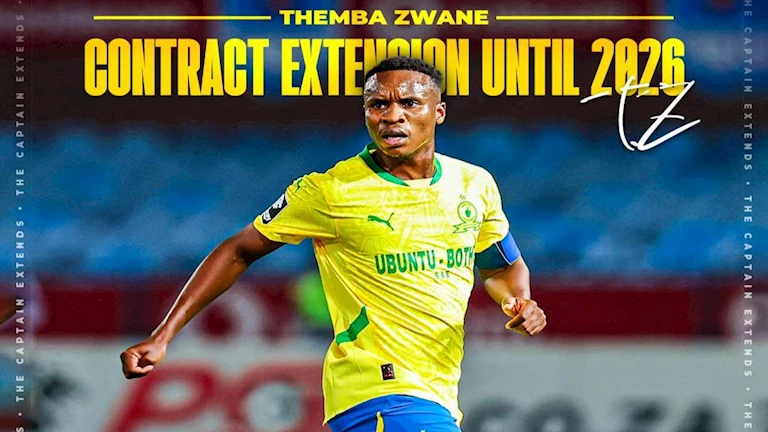 صن داونز يعلن تجديد عقد نجمه قبل مباراة الأهلي