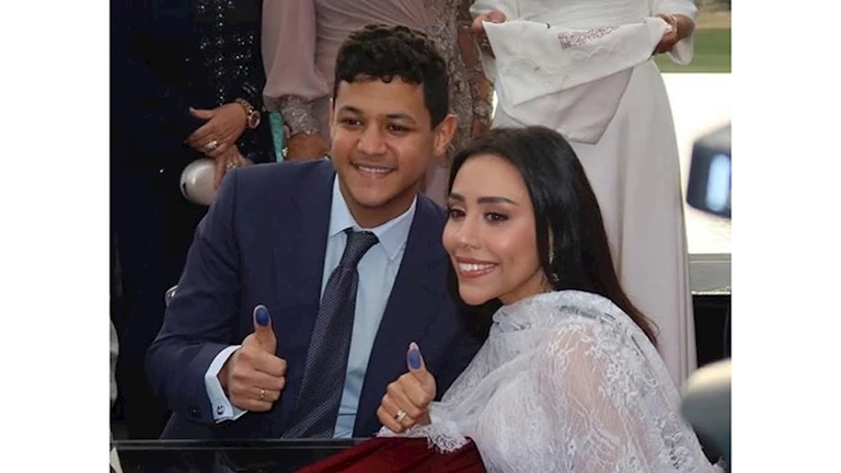 بالصور- شقيق الفنان أحمد داش يحتفل بزفافه