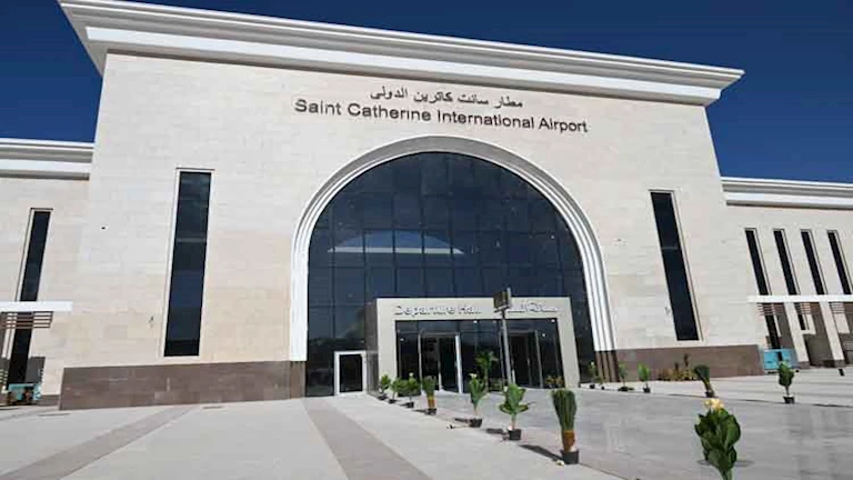 يُفتتح قريبًا.. كل ما تريد معرفته عن أعمال تطوير مطار سانت كاترين الدولي -صور
