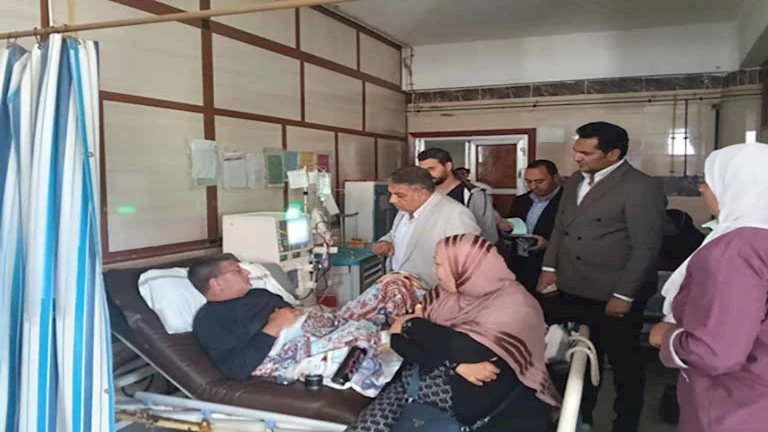 محافظ الدقهلية يطمئن على مستوى الخدمات في مستشفى جمصة -صور