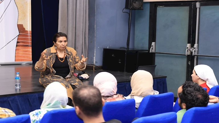 لجنة الثقافة والفنون بالقومي للمرأة تشارك في فعاليات دوائر حكي لبرنامج “نقول سوا”