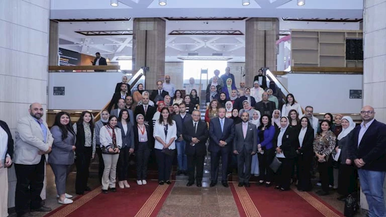 مكتبة الإسكندرية تستضيف رئيس الجهاز المصري للملكية الفكرية (صور)