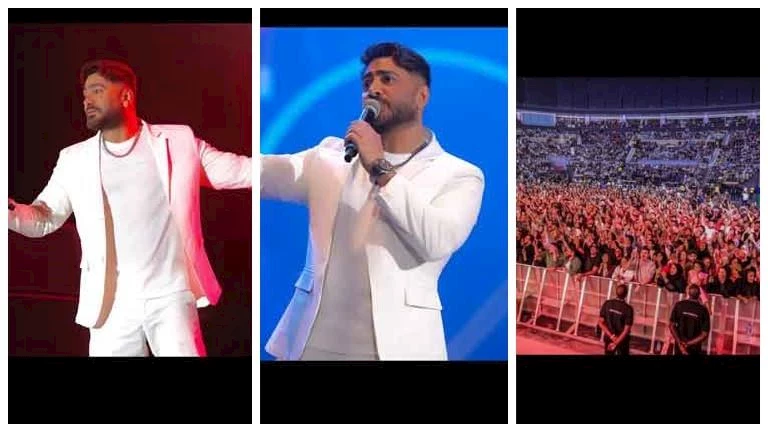 أول تعليق من تامر حسني بعد حفله في قطر (صور)