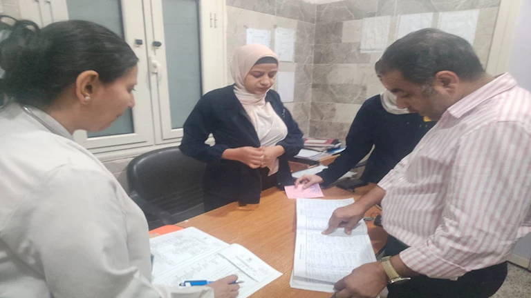 بالصور ـ رفع درجة الاستعداد القصوى بالمستشفيات في أسيوط لمواجهة العاصفة الترابية