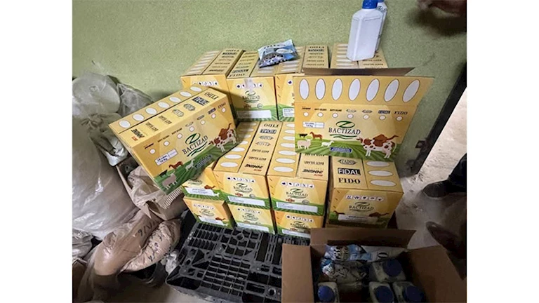 تموين بلبيس يضبط 3 أطنان مواد خام مجهولة المصدر تستخدم في تصنيع وزيادة إدرار الألبان