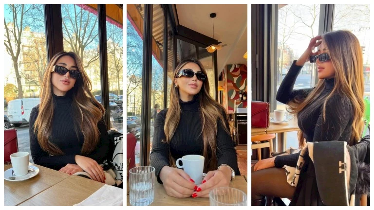 بإطلالة جريئة.. أحدث ظهور لـ سارة سلامة والجمهور يغازلها (صور)