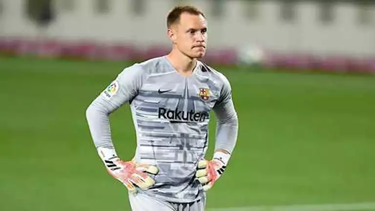 تير شتيجن يتحدث عن حظوظ برشلونة في الفوز بدوري أبطال أوروبا الموسم المقبل