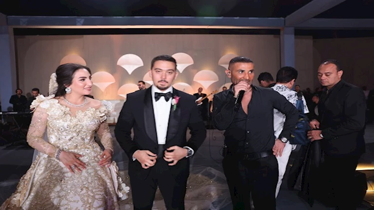 حضره مشاهير وشخصيات عامة.. لقطات من حفل زفاف ابن النائب أشرف رشاد