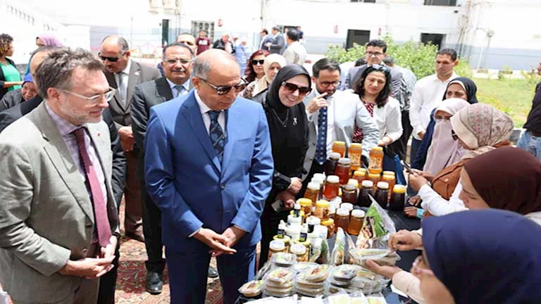 السفير الكندي في المنيا: حريصون على تعزيز التعاون التنموي