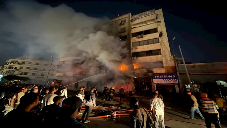 حريق مصر الجديدة