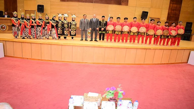 يوم ثقافي مصري إندونيسي لأول مرة في جامعة سوهاج (صور)