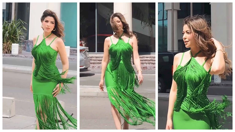 أحدث جلسة تصوير “جريئة” لـ ميرنا جميل .. والجمهور: “تحفة فنية”